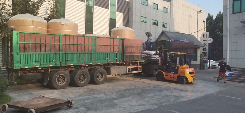 【川一股份】25T反渗透+软化设备发往陕西神木