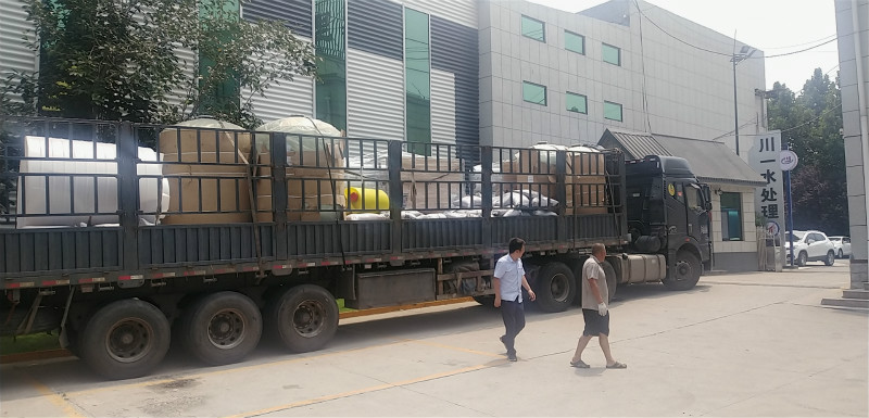 【川一股份】10T/H单+20T/H单级反渗透发往辽宁盘锦