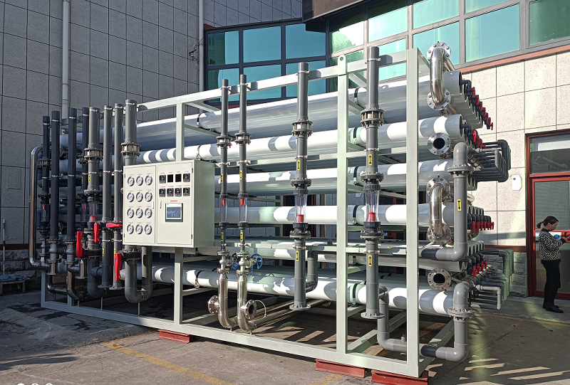 【川一股份】2x50T反渗透设备发往东营