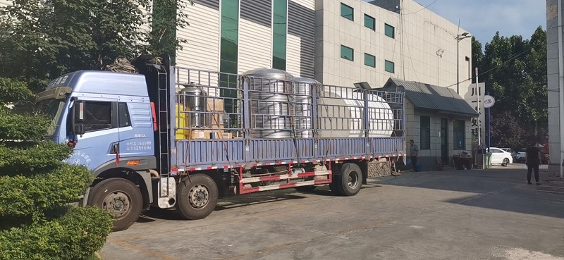 【川一股份】单级反渗透设备发往江苏泗水