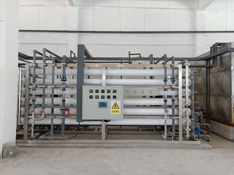 【川一股份】江苏30T/H双级反渗透设备+变频供水安装完成