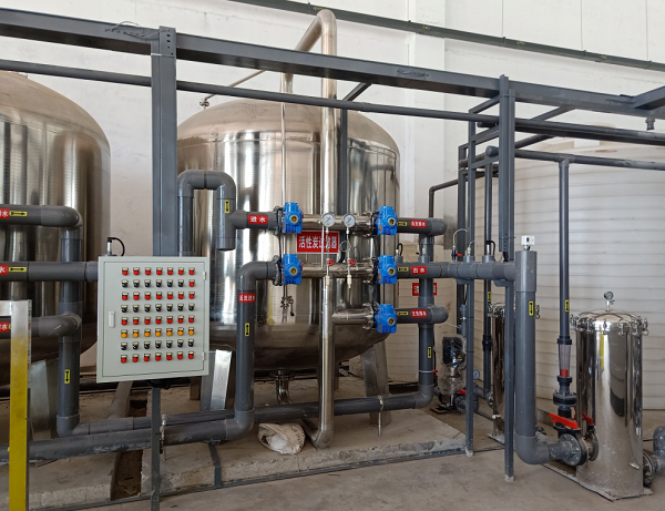 【川一股份】江阴30T/H双级反渗透+EDI设备安装调试完成