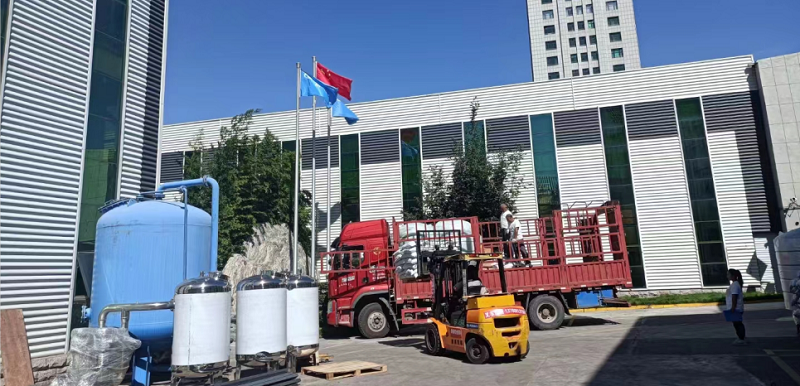 【川一股份】12T/H反渗透设备装车发往滨州
