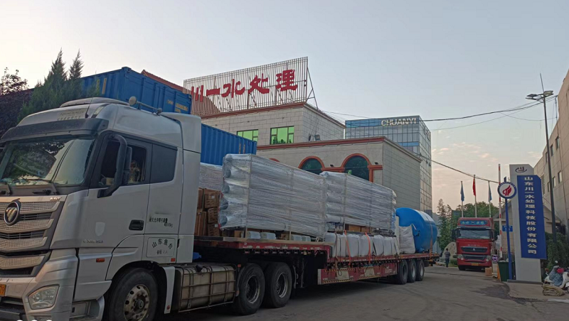 【川一股份】30T/H反渗透3套+20T/H反渗透设备发往新疆喀什