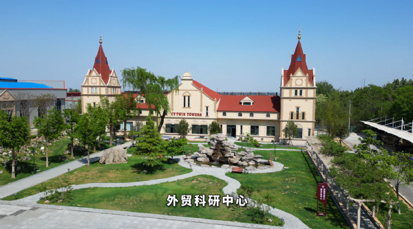 【川一股份】山东川一水处理科技股份有限公司外贸与研发中心-双川塔建成落地