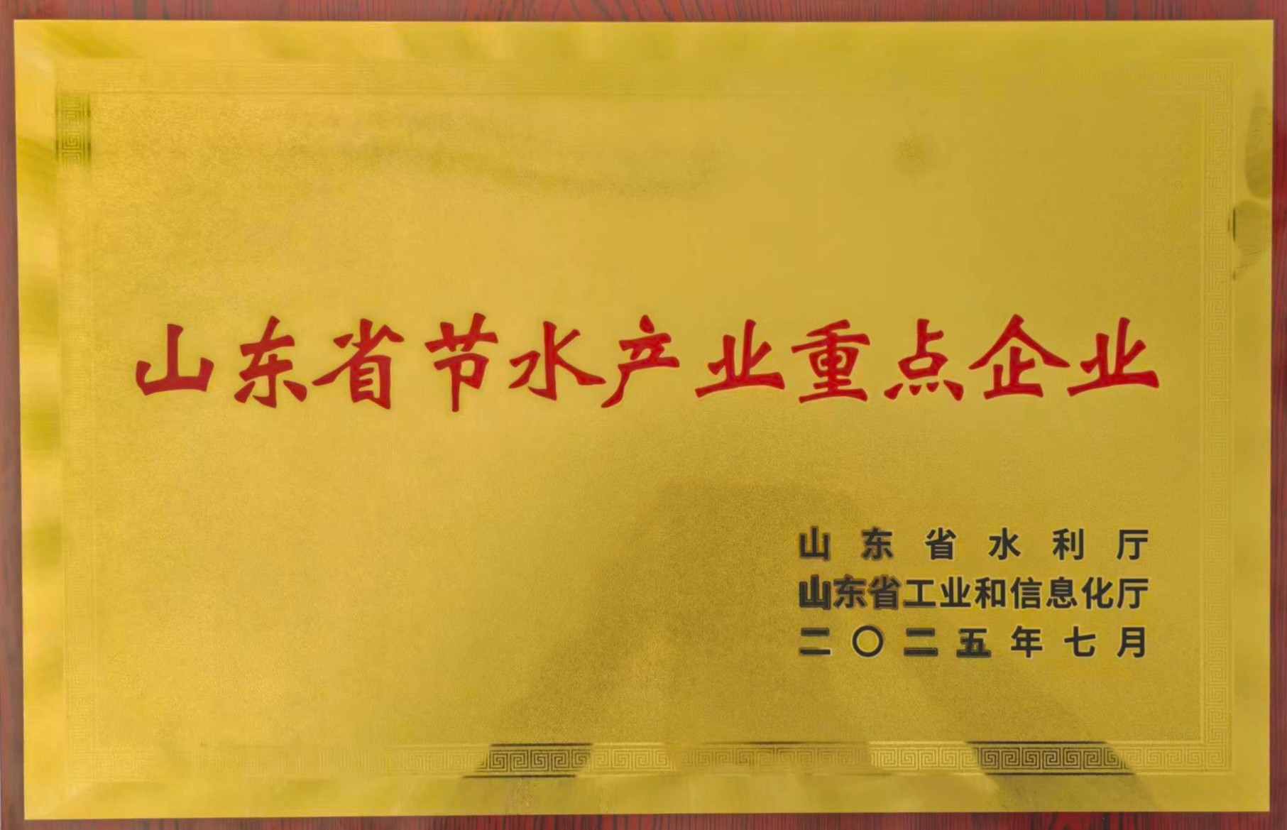喜报|热烈祝贺我公司入选水利部2025年节水先进技术设备名录