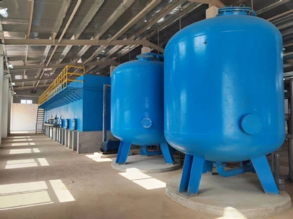 【川一股份】几内亚6000T/D一体化净水设备安装调试完成